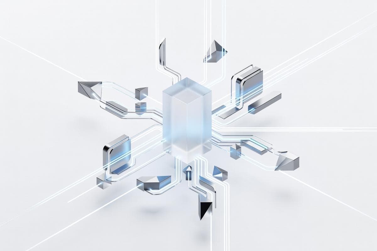 Abstract data streams illustrating recent widespread cyberattacks and vulnerabilities.