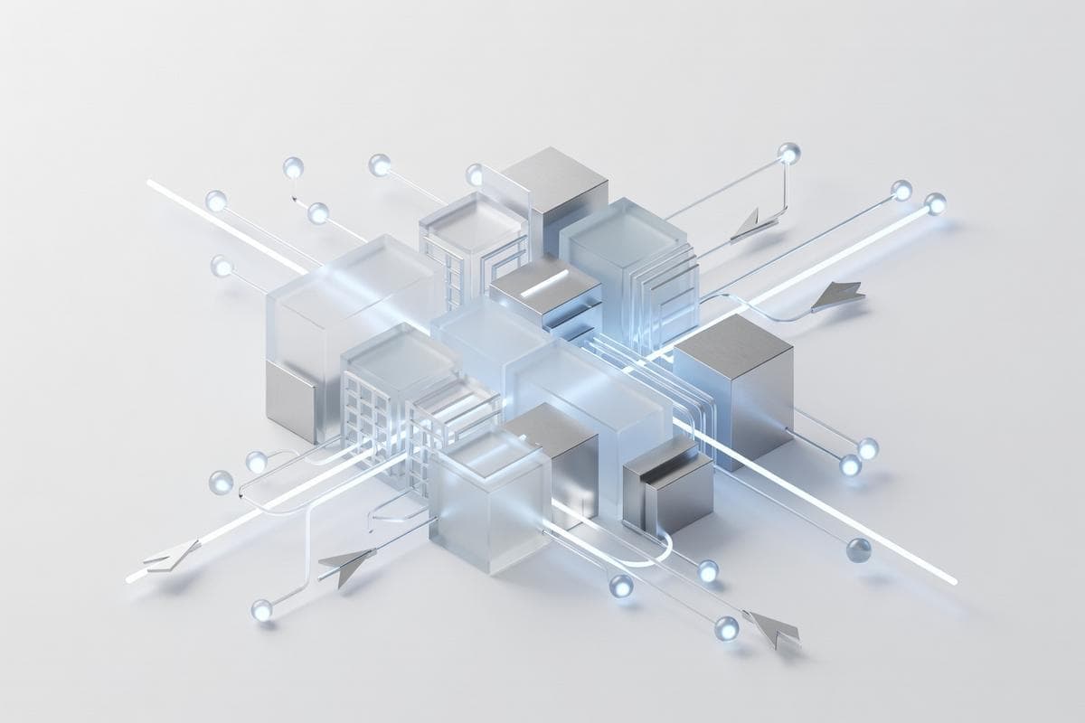 Isometric network nodes illustrating OpenClaw flaw and zero-day breaches.