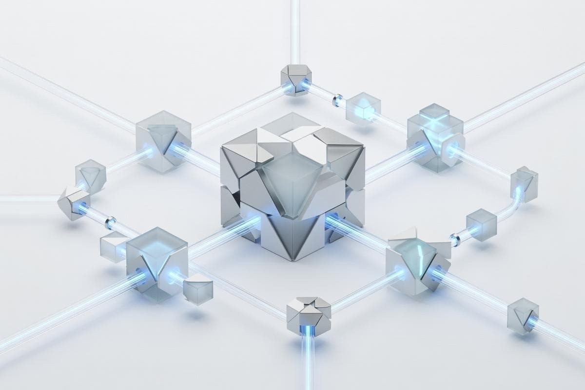 Isometric network nodes visualizing critical cybersecurity exploits and global cyber operations.