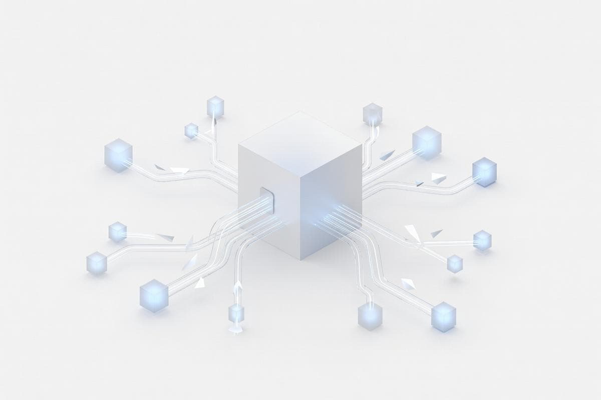 Isometric network nodes highlighting global cybersecurity exploits and espionage threats.