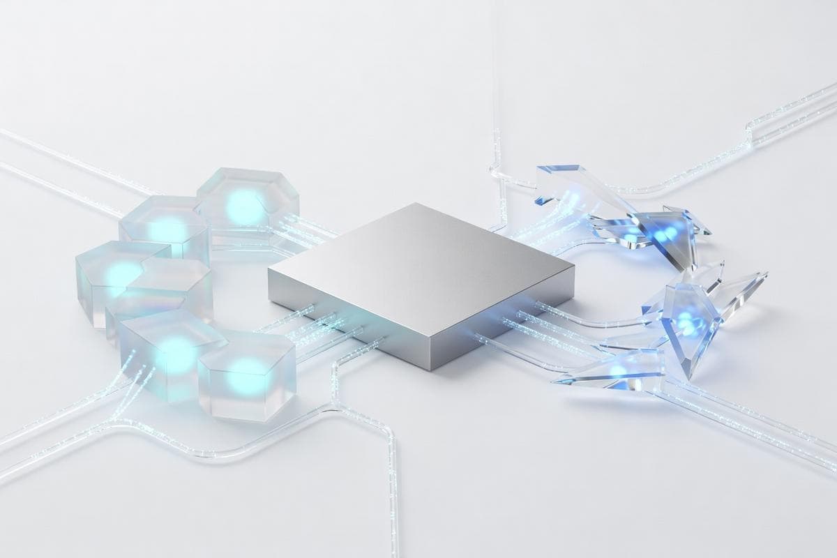 Blue and white network illustrating cyber exploits, malware, and infrastructure defense.