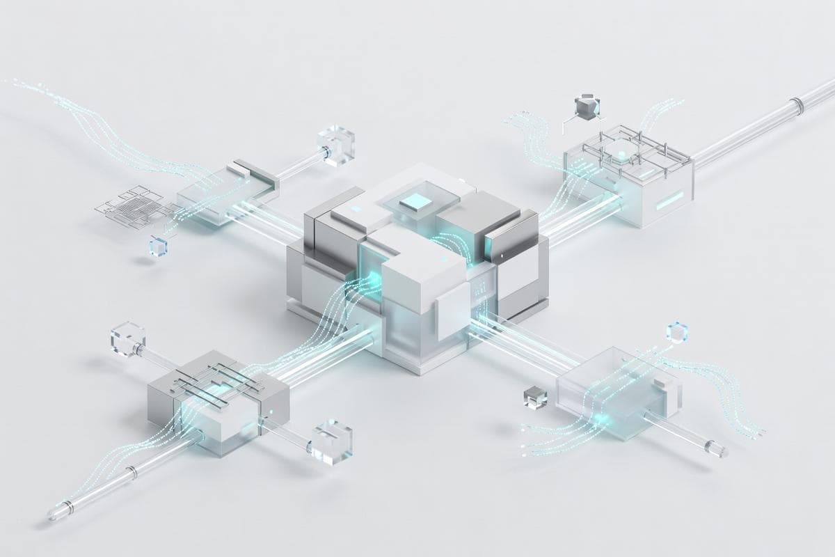 Isometric network nodes highlighting critical Linux exploits and software backdoors.