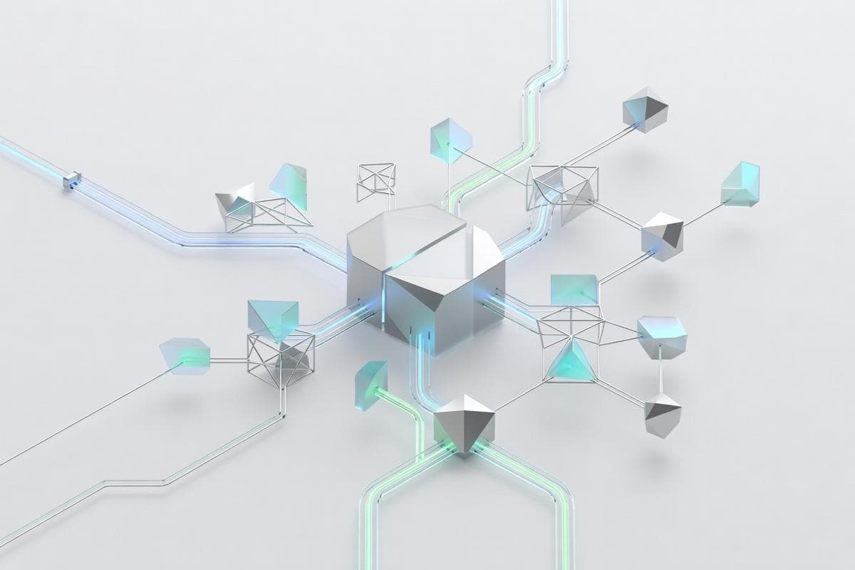 Blue data streams highlighting expiring boot keys and router botnet attacks.